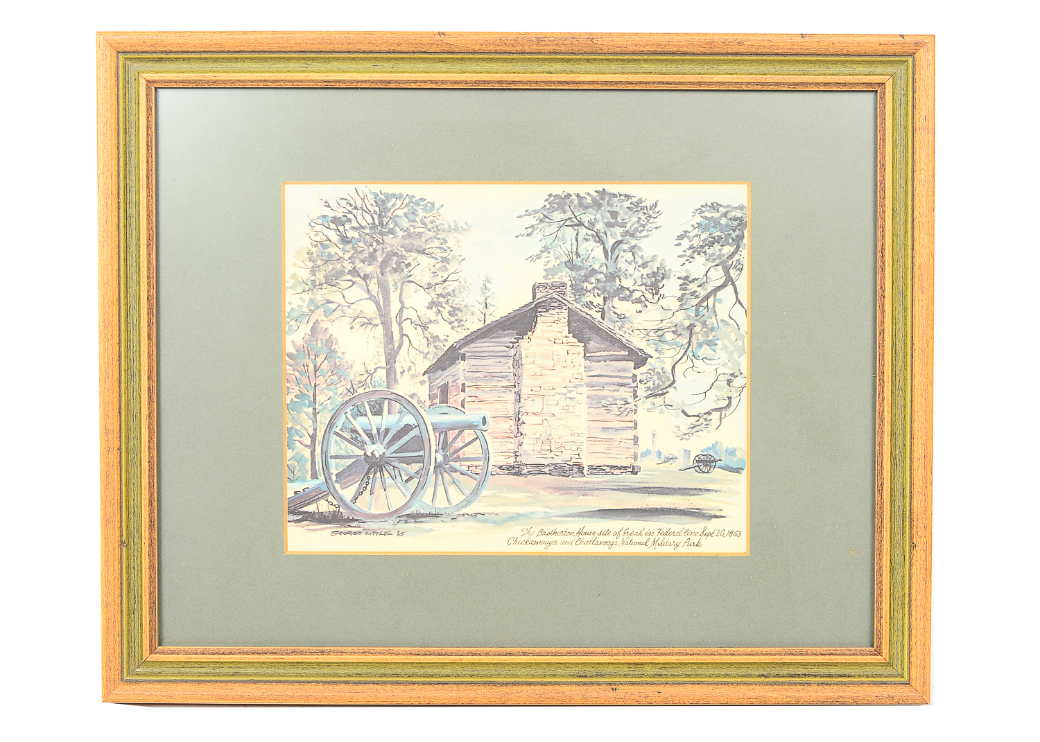 Pair of George Little Paintings