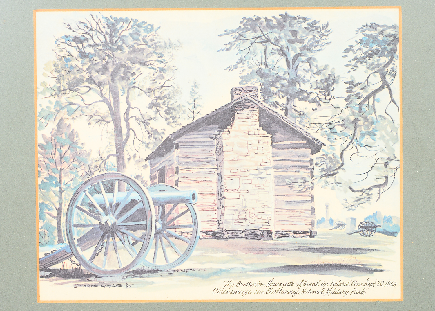 Pair of George Little Paintings