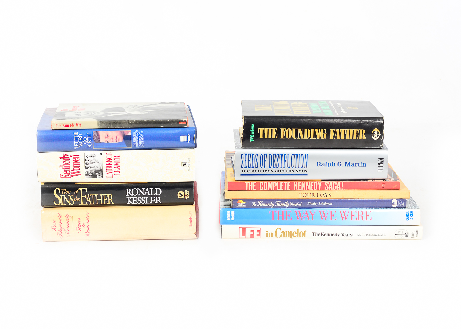 Collection of Books on The Kennedy Family