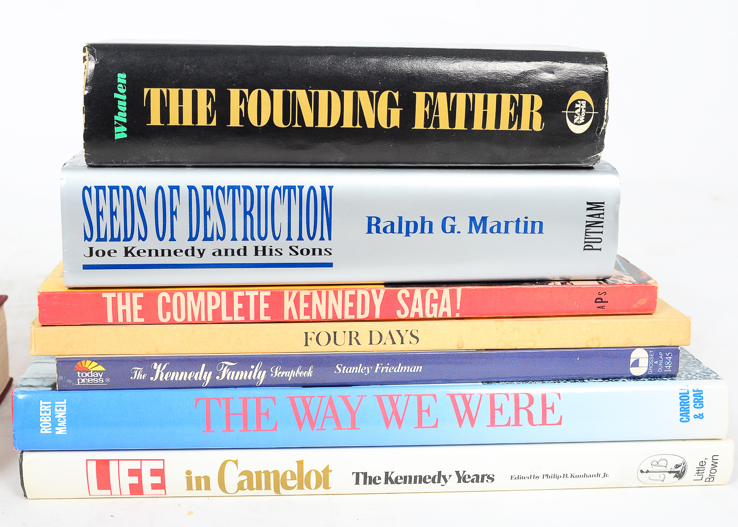 Collection of Books on The Kennedy Family