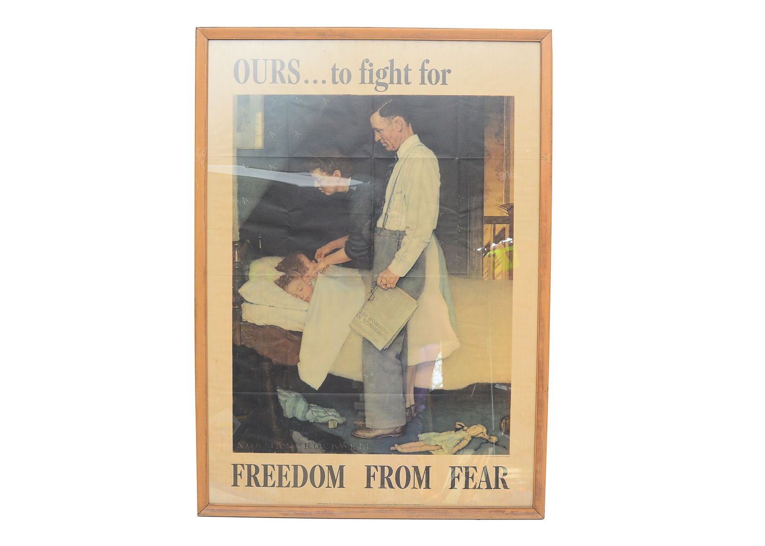 Complete Set of 1943 Norman Rockwell "Four Freedoms" Illustration