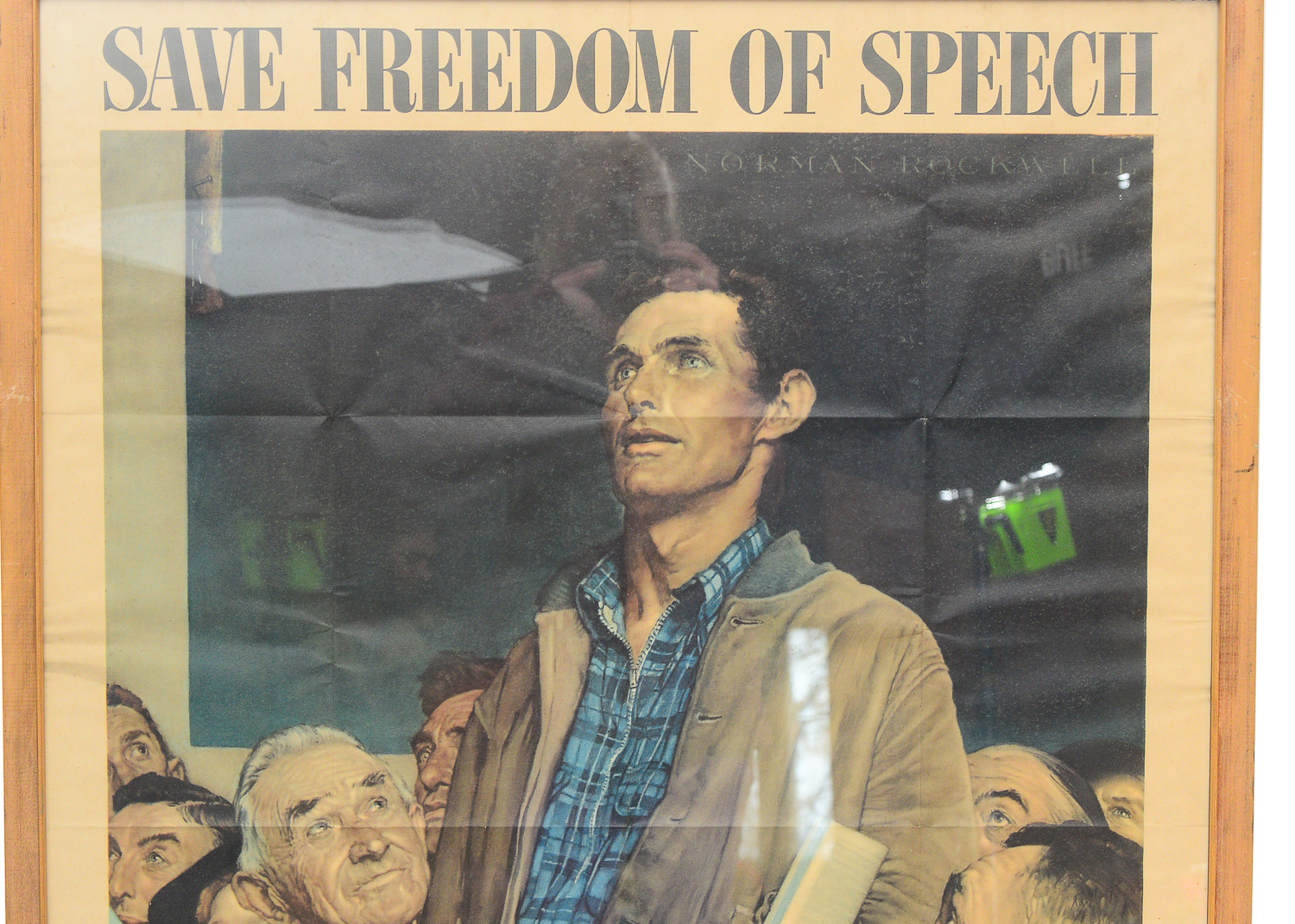 Complete Set of 1943 Norman Rockwell "Four Freedoms" Illustration