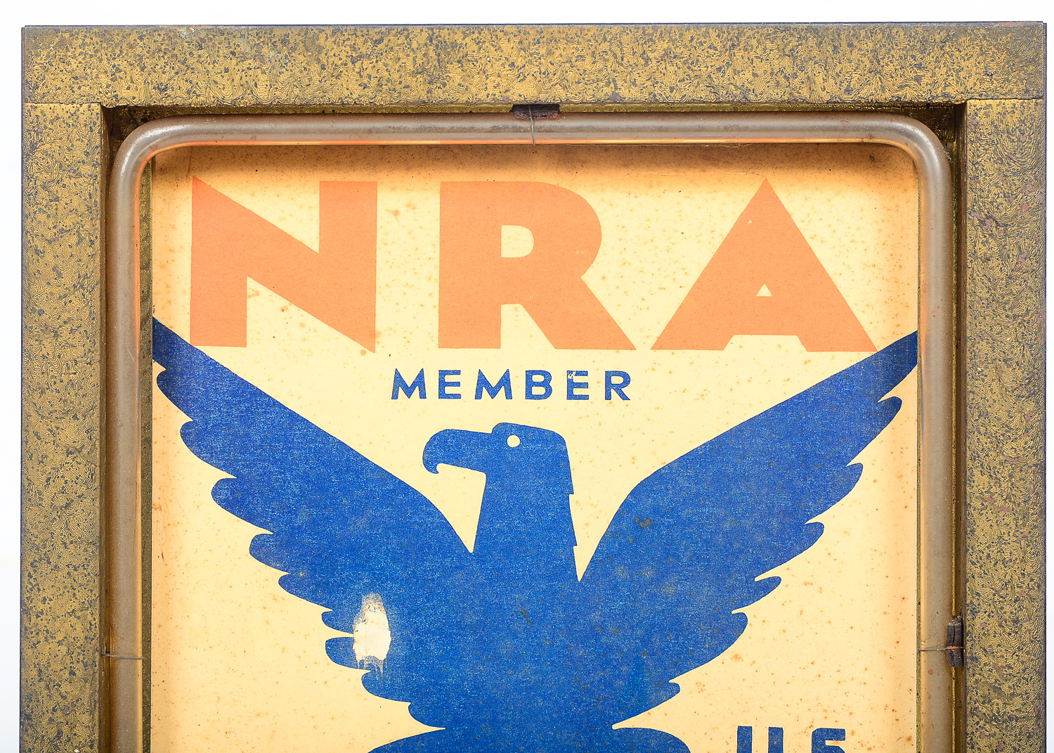 1933 "National Recovery Administration" New Deal Neon Sign