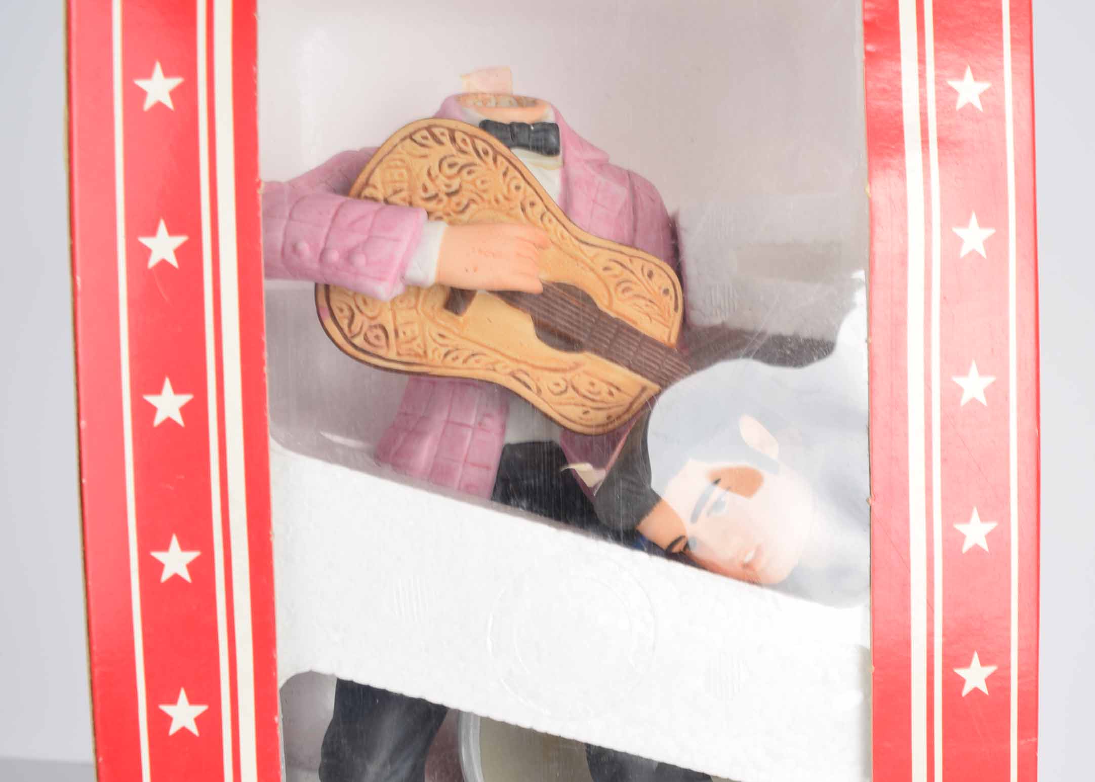 1977 McCormick Distilling Co.Limited Edition Elvis Presley '55 Music Box Decanter