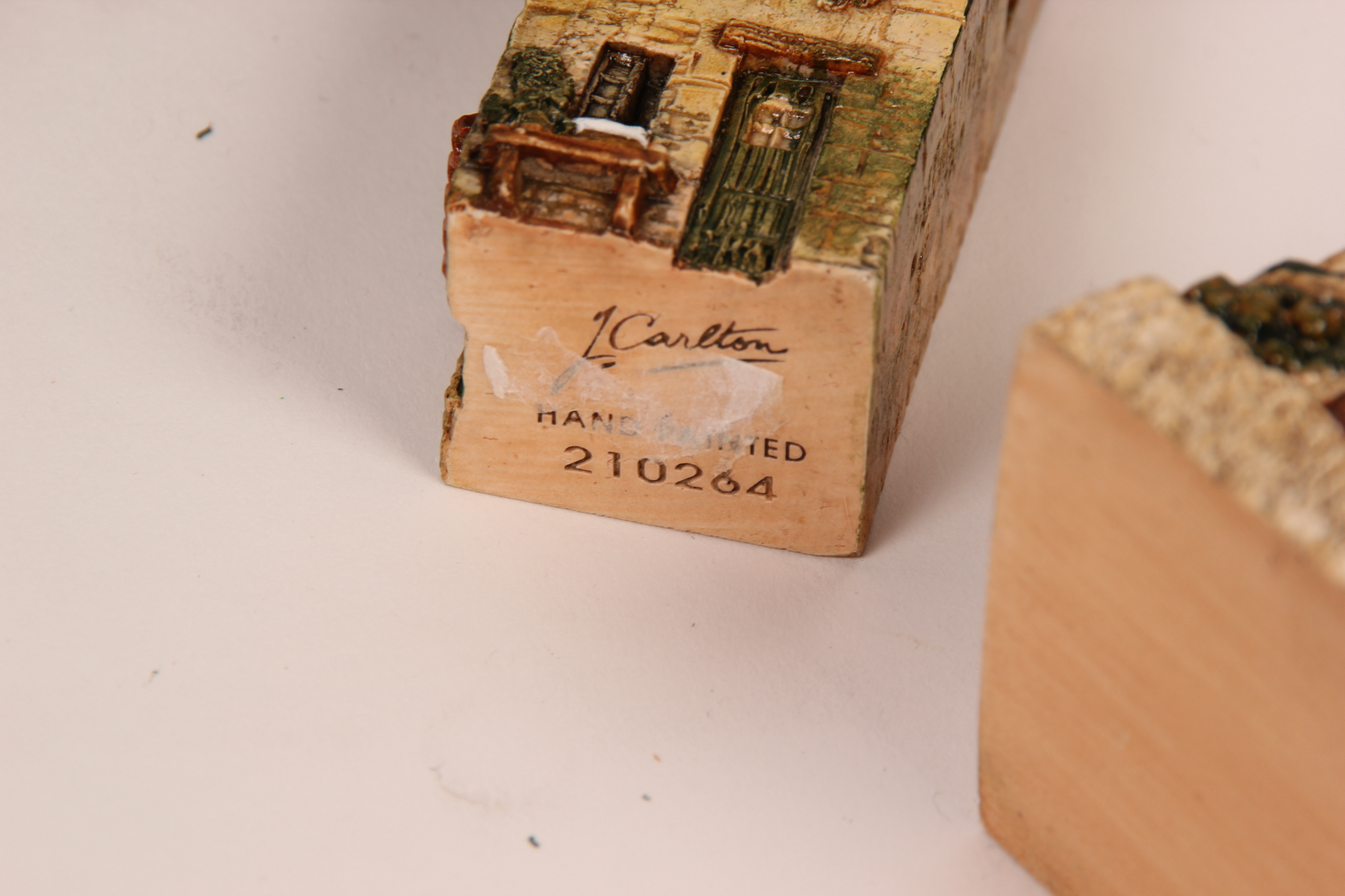 Collection of J. Carlton Hand Painted Miniatures