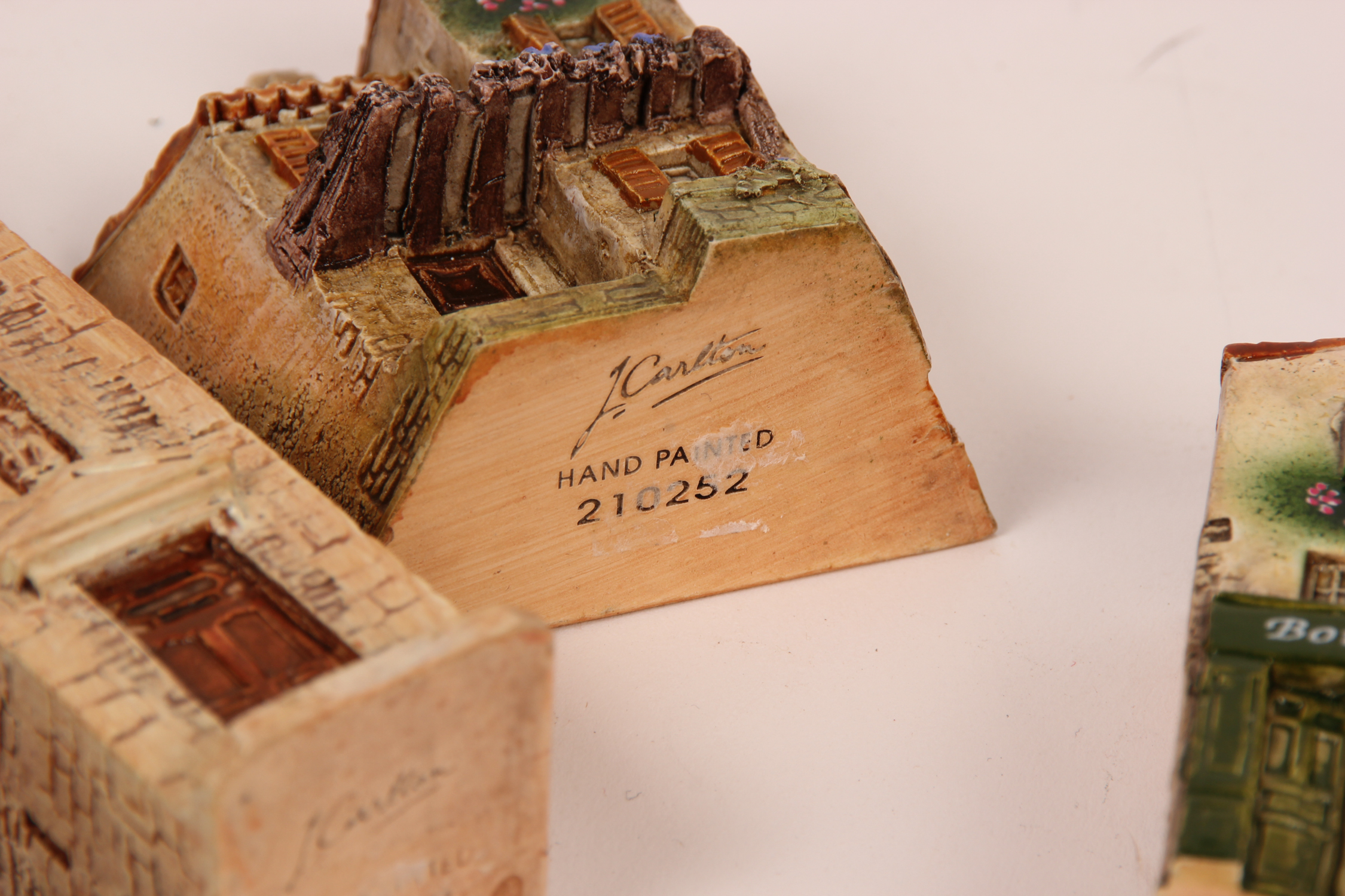 Collection of J. Carlton Hand Painted Miniatures