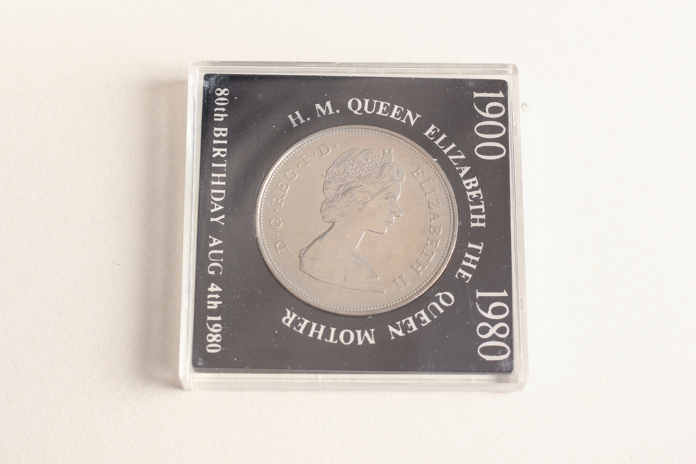 1980 Queen Elizabeth 80th Birthday Commemorative Coin