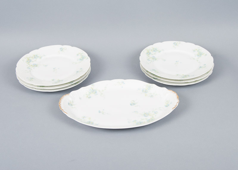 Antique Theodore Haviland Limoges China Plates