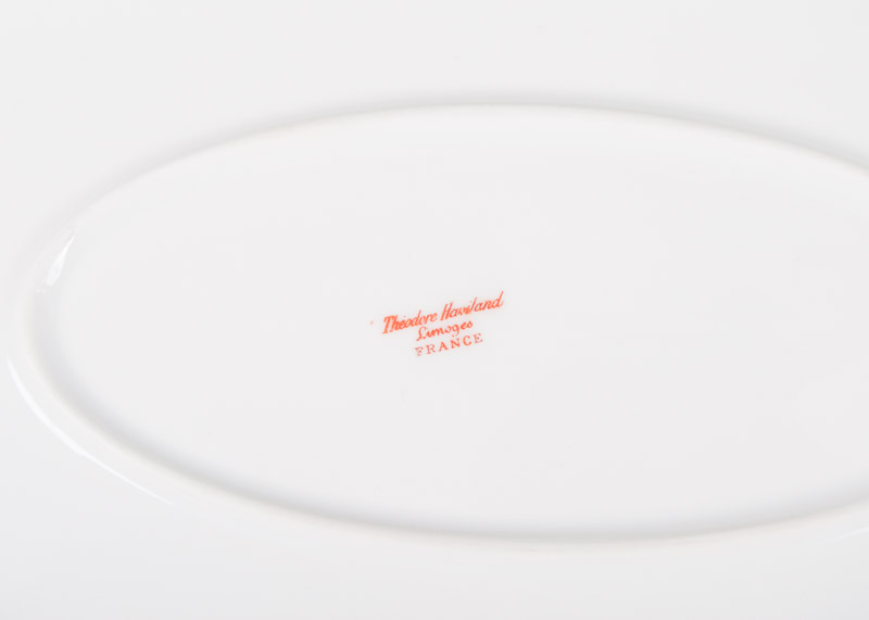 Antique Theodore Haviland Limoges China Plates