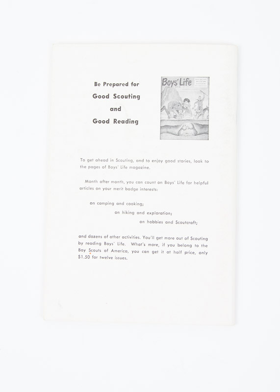 1950s and 1960s Boy Scouts of America Manuals