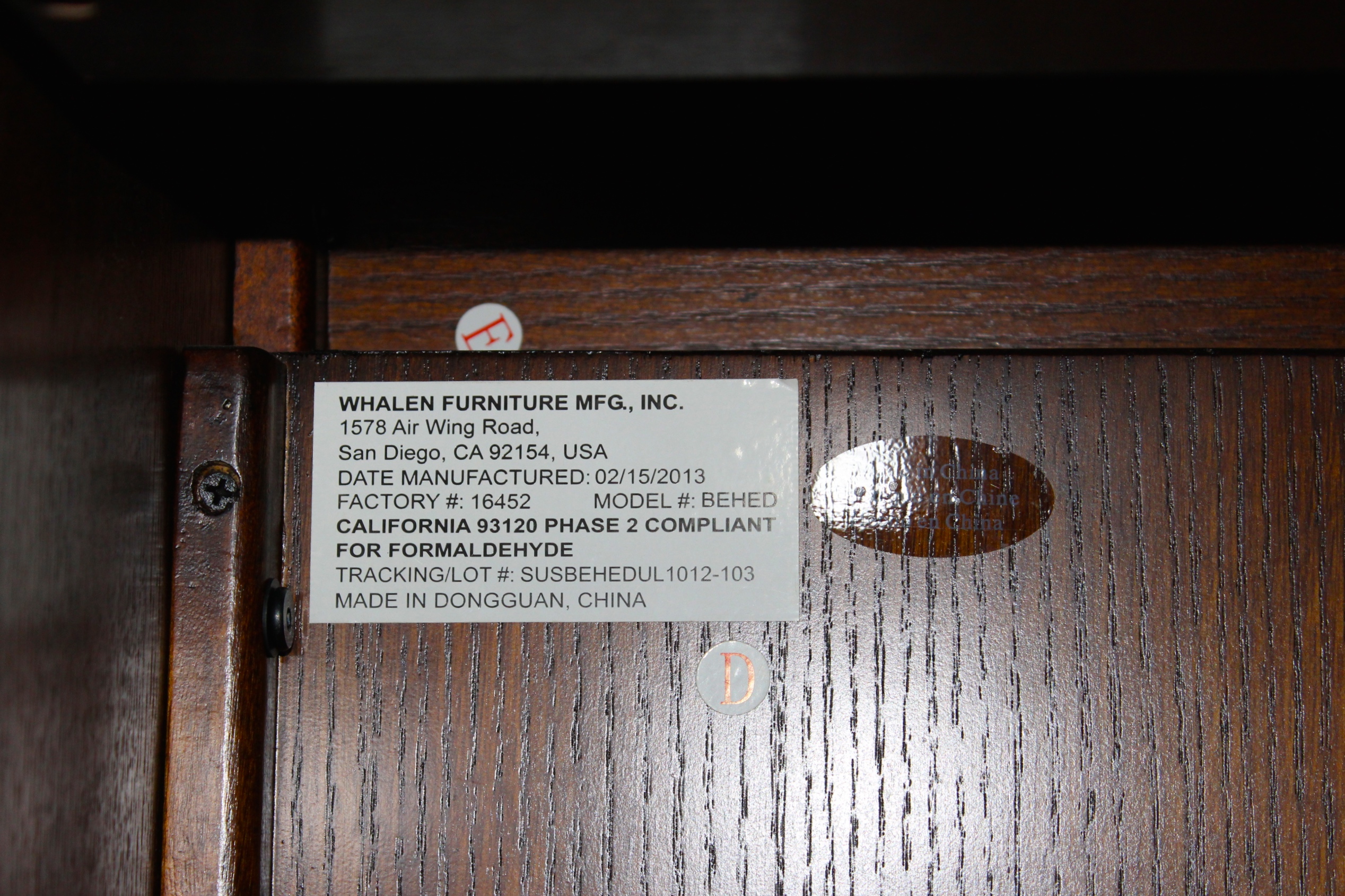 Whalen Executive Desk