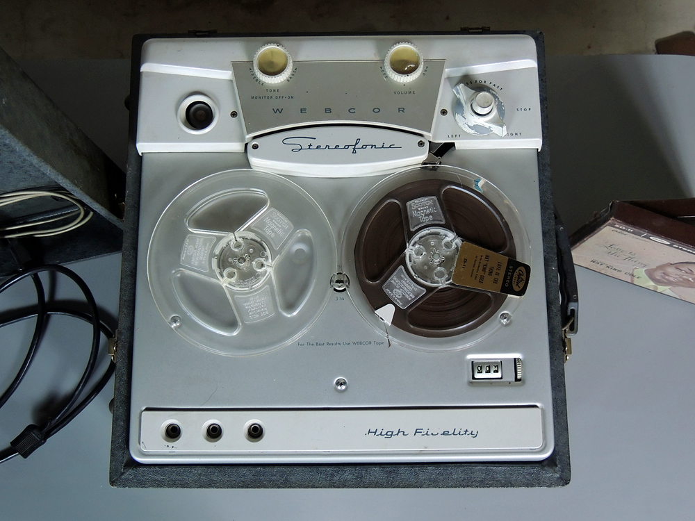 Webcor Royal Reel to Reel Tape Recorder