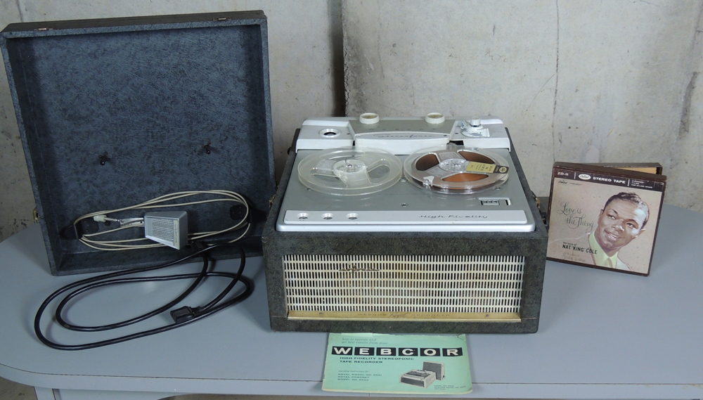 Webcor Royal Reel to Reel Tape Recorder