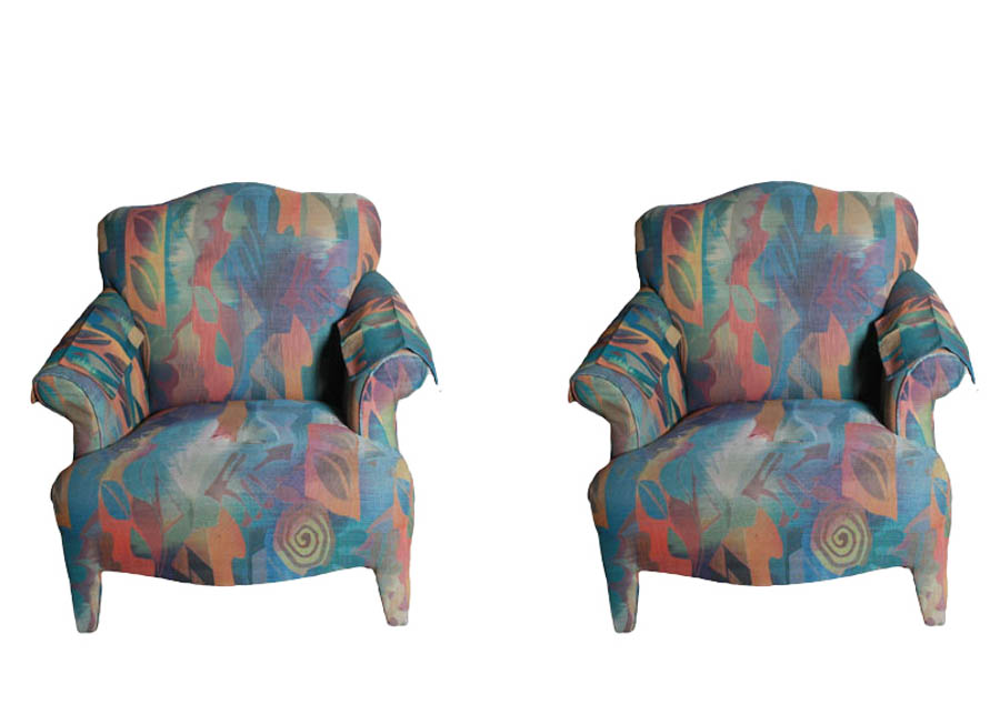 Pair of Modern Armchairs