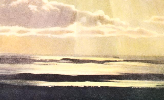 Frederic Tellander 1943 "Flying Fortress" Lithograph Print