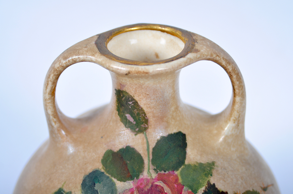 Collection of Stellmacher Teplitz Pottery Vases