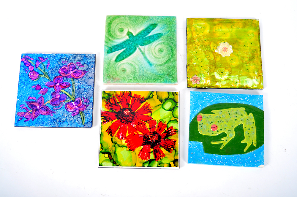 Collection of Colorful Tiles