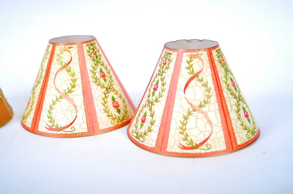 Candle Shades and Brass Followers