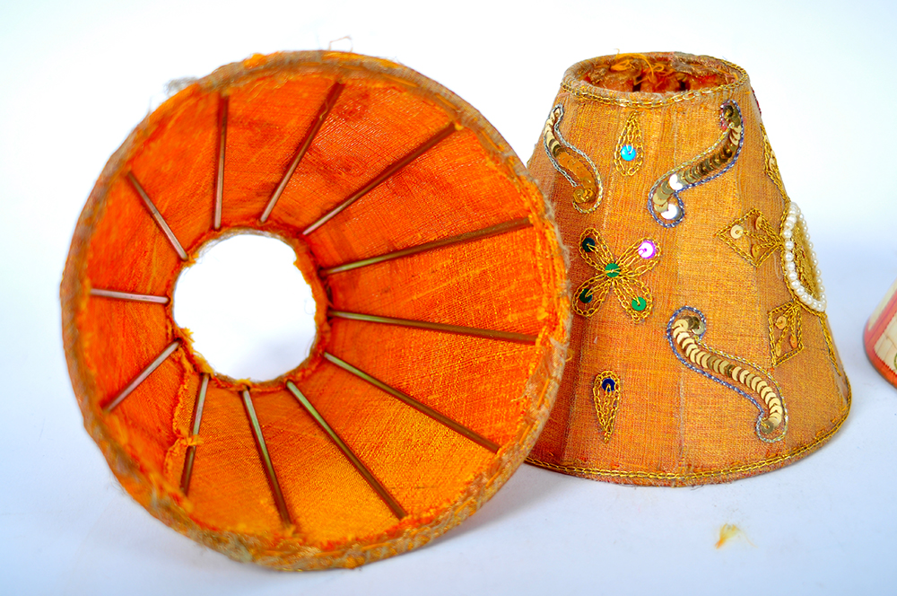 Candle Shades and Brass Followers