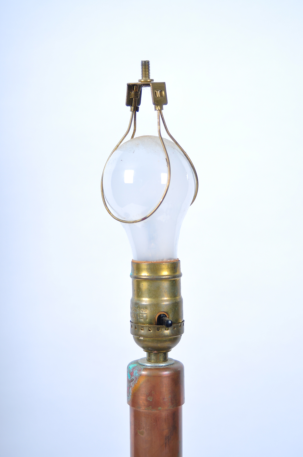 Copper Dragonfly Lamp