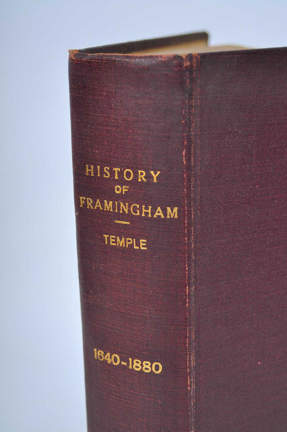 Group of Books on Framingham, Massachusetts History