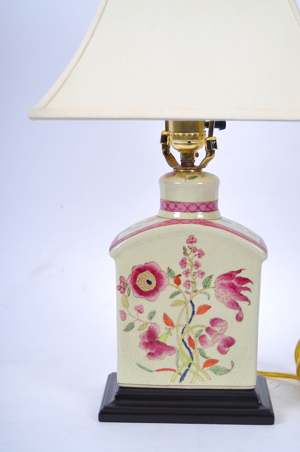 Ceramic Tea Caddy Lamp