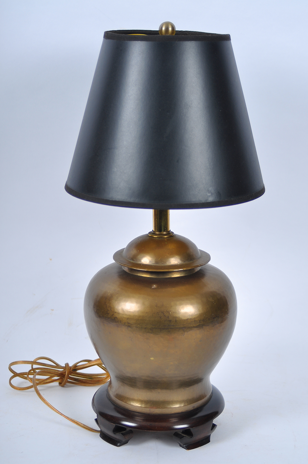 Brass Temple Jar Lamp