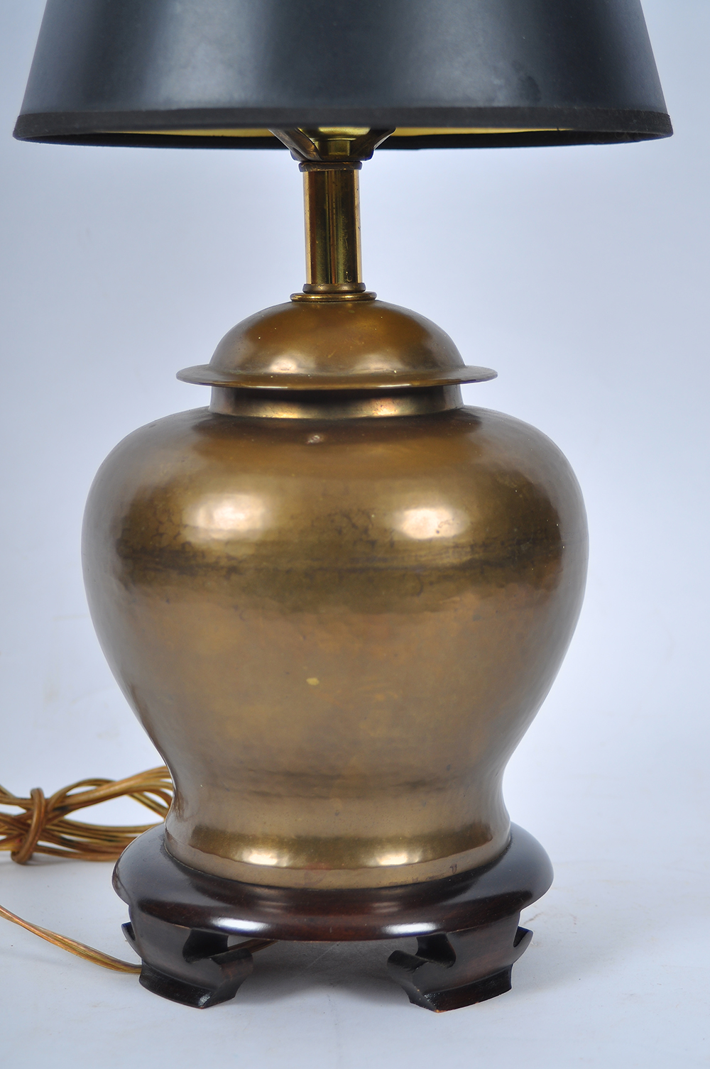 Brass Temple Jar Lamp