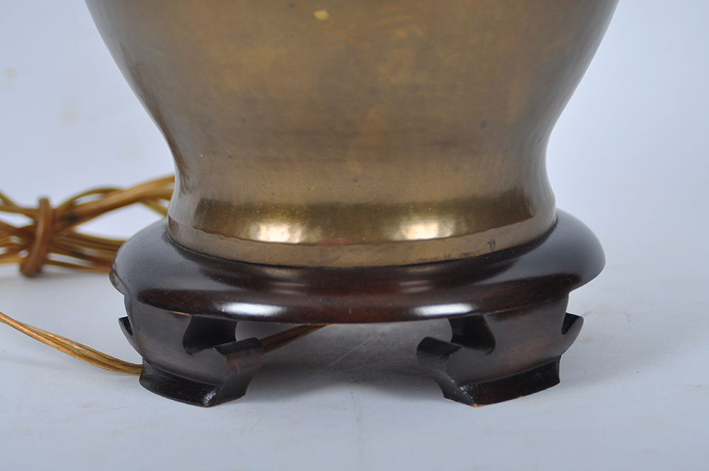 Brass Temple Jar Lamp