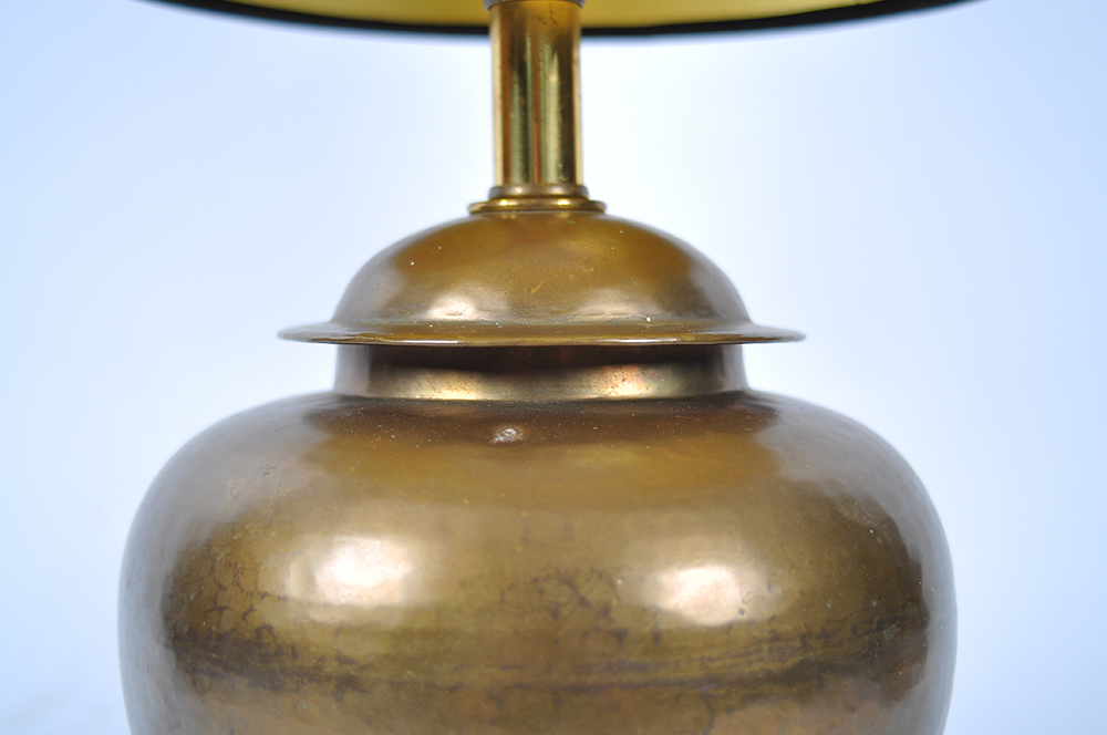 Brass Temple Jar Lamp