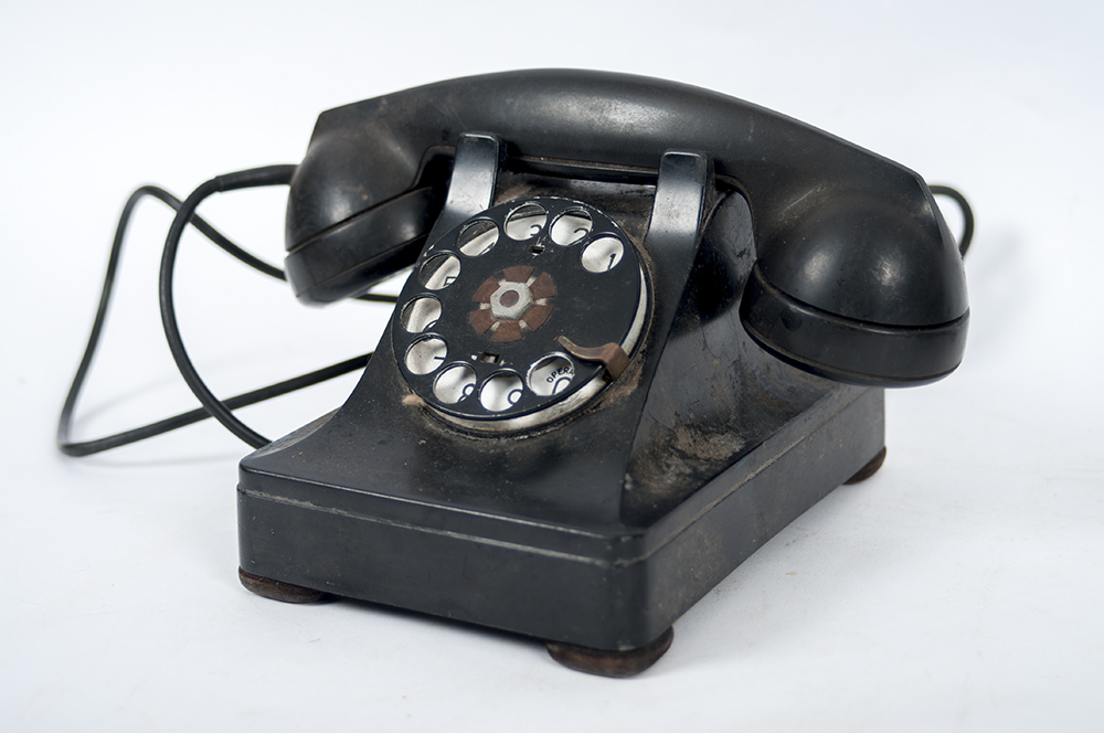 Vintage Bell Systems Black Telephones
