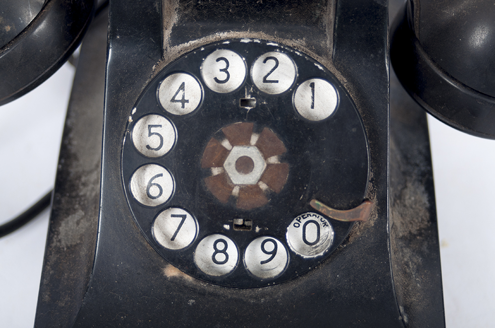 Vintage Bell Systems Black Telephones