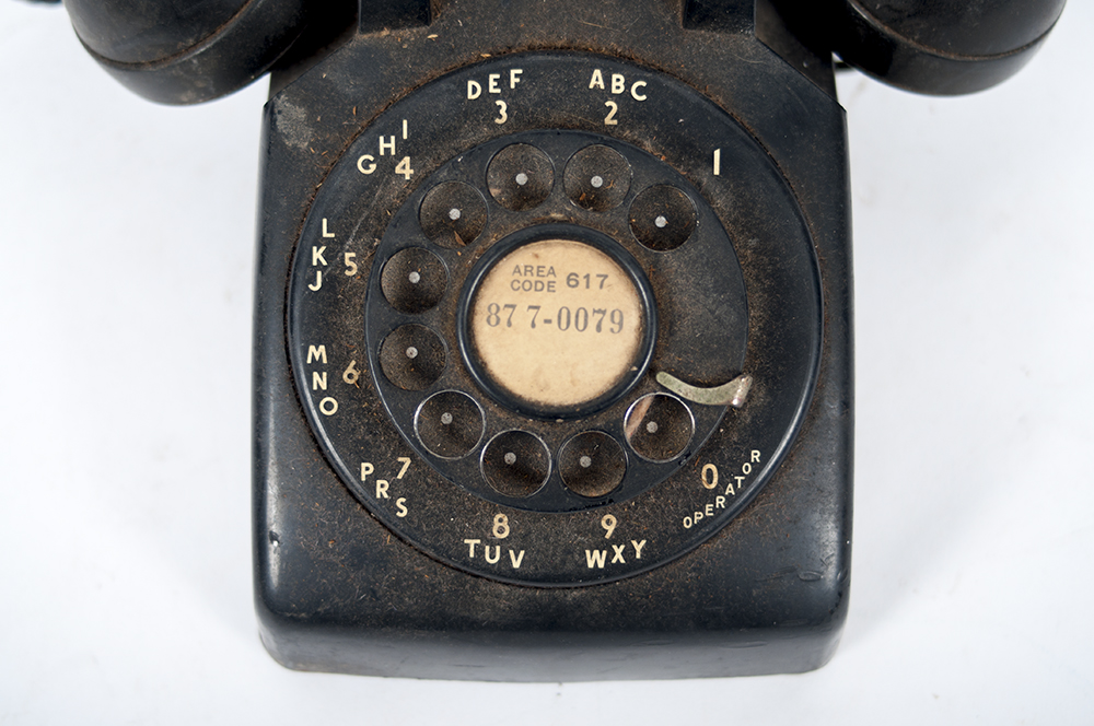 Vintage Bell Systems Black Telephones