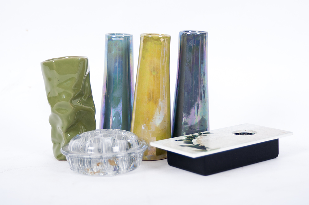 Collection of Flower Arranging Items