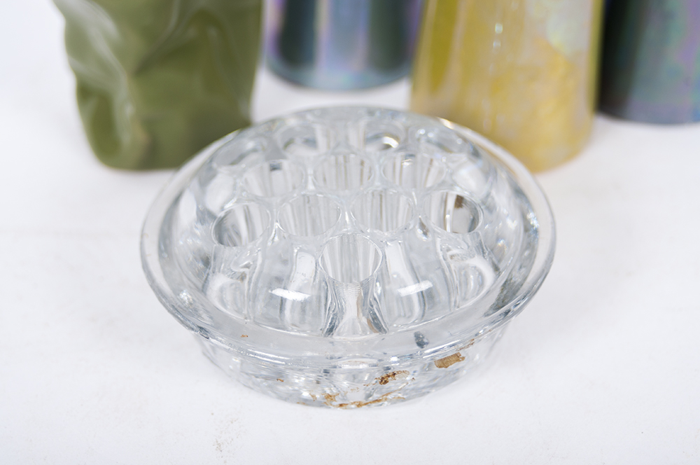 Collection of Flower Arranging Items