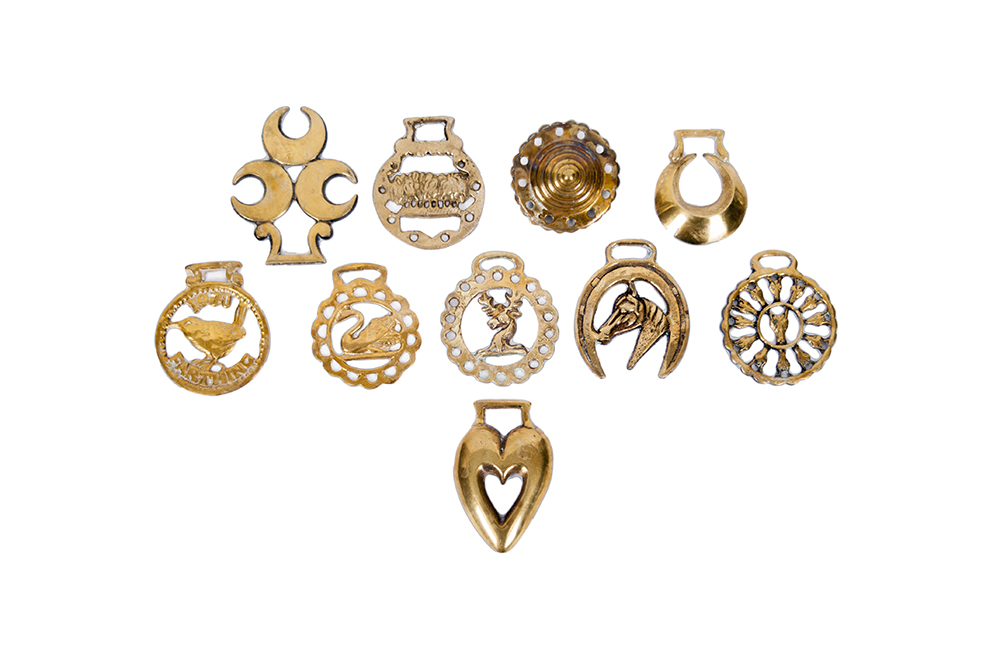 Vintage British Horse Brasses