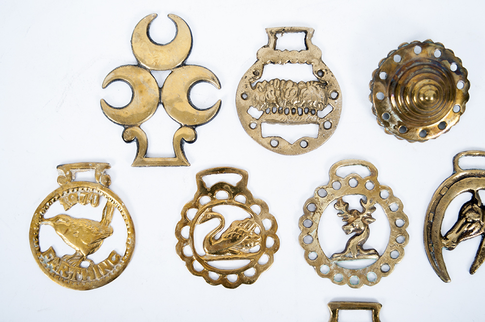 Vintage British Horse Brasses
