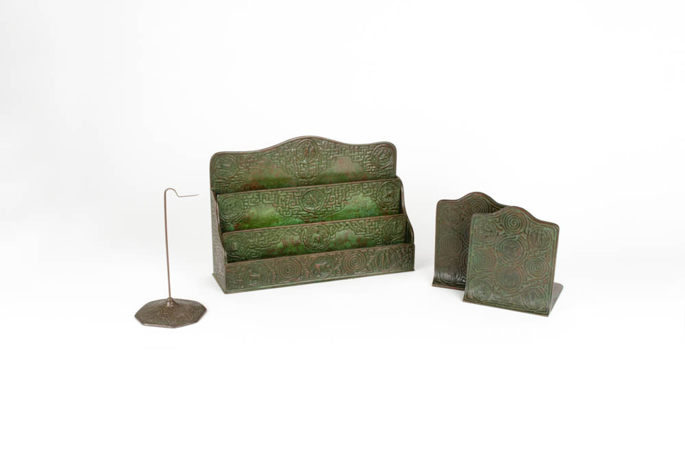 Tiffany Studios "Zodiac" Desk Set