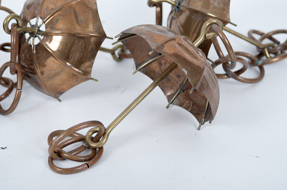 Copper and Brass Rain Chain