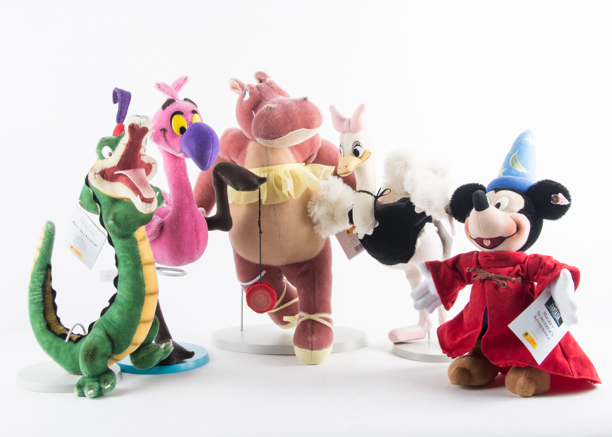 Steiff Disney Fantasia 2000 Matching Number Five Piece Set