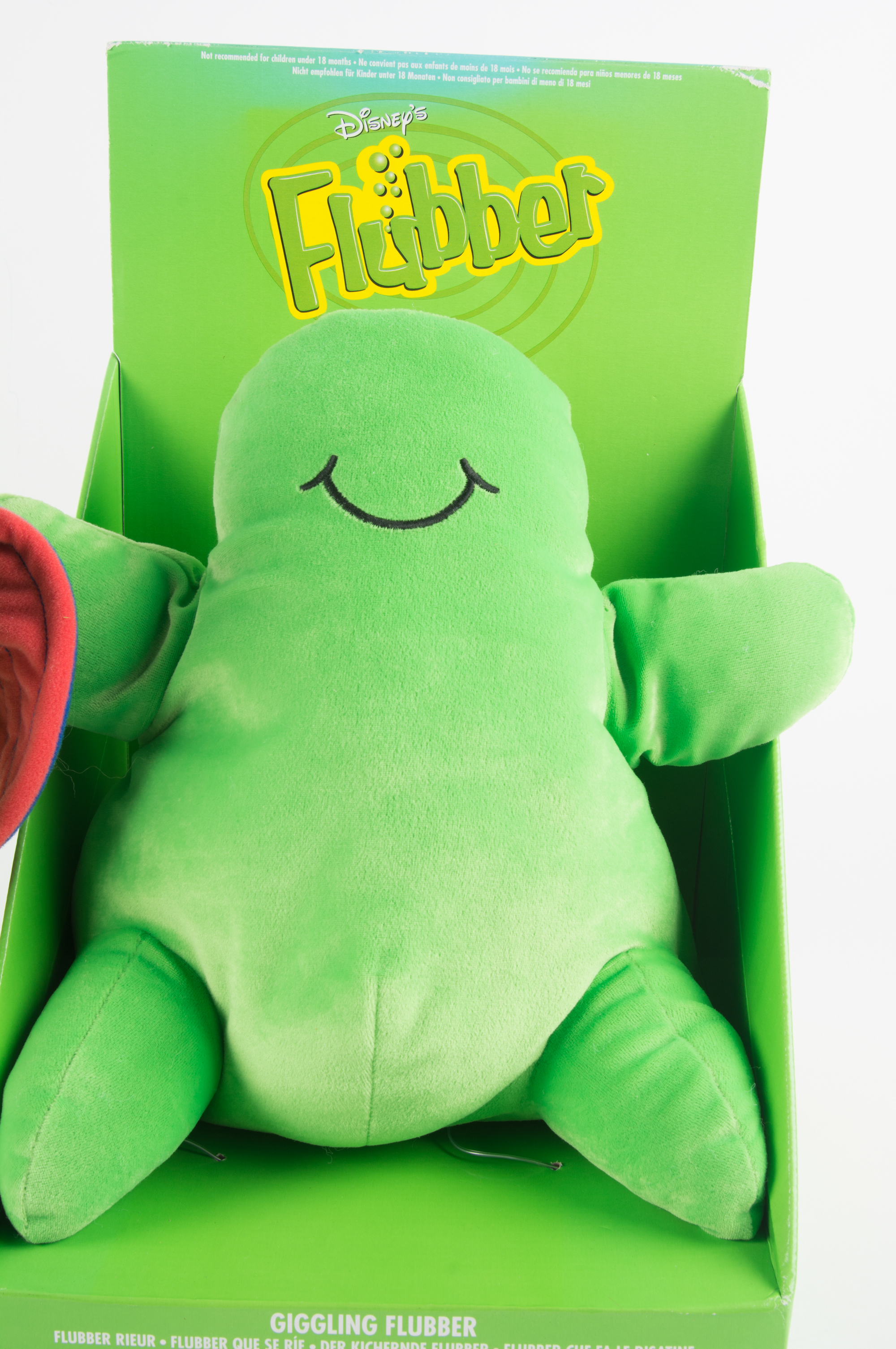 Disney Giggling Flubber Plush and Sweet Talkin Paulie the Parrot Toy