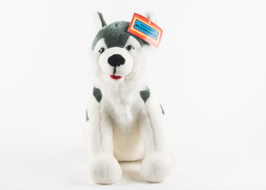 Pick-A-Pet Plush “Balto” Large Siberian Husky Stuffed Animal