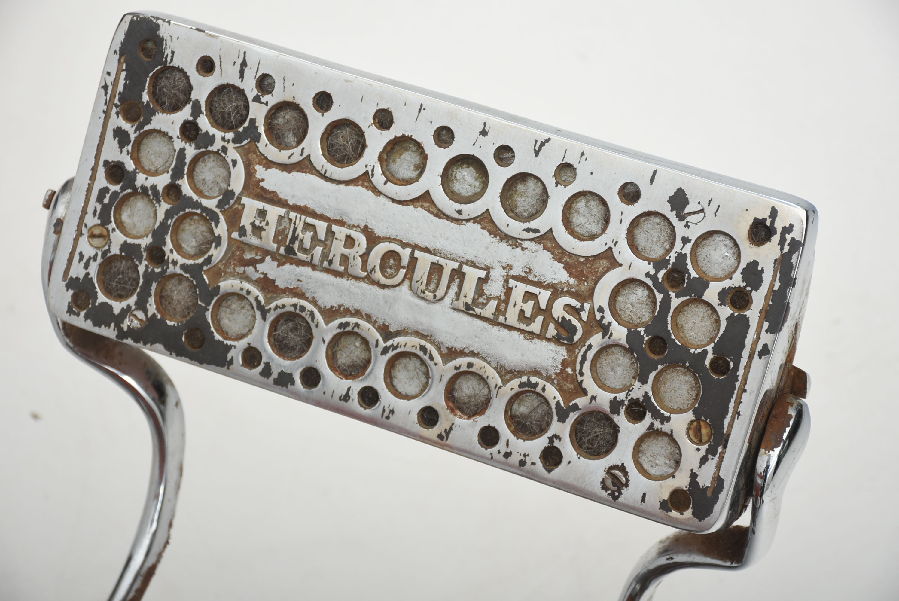 Early 20th Century Belmont Hercules Barber Chair