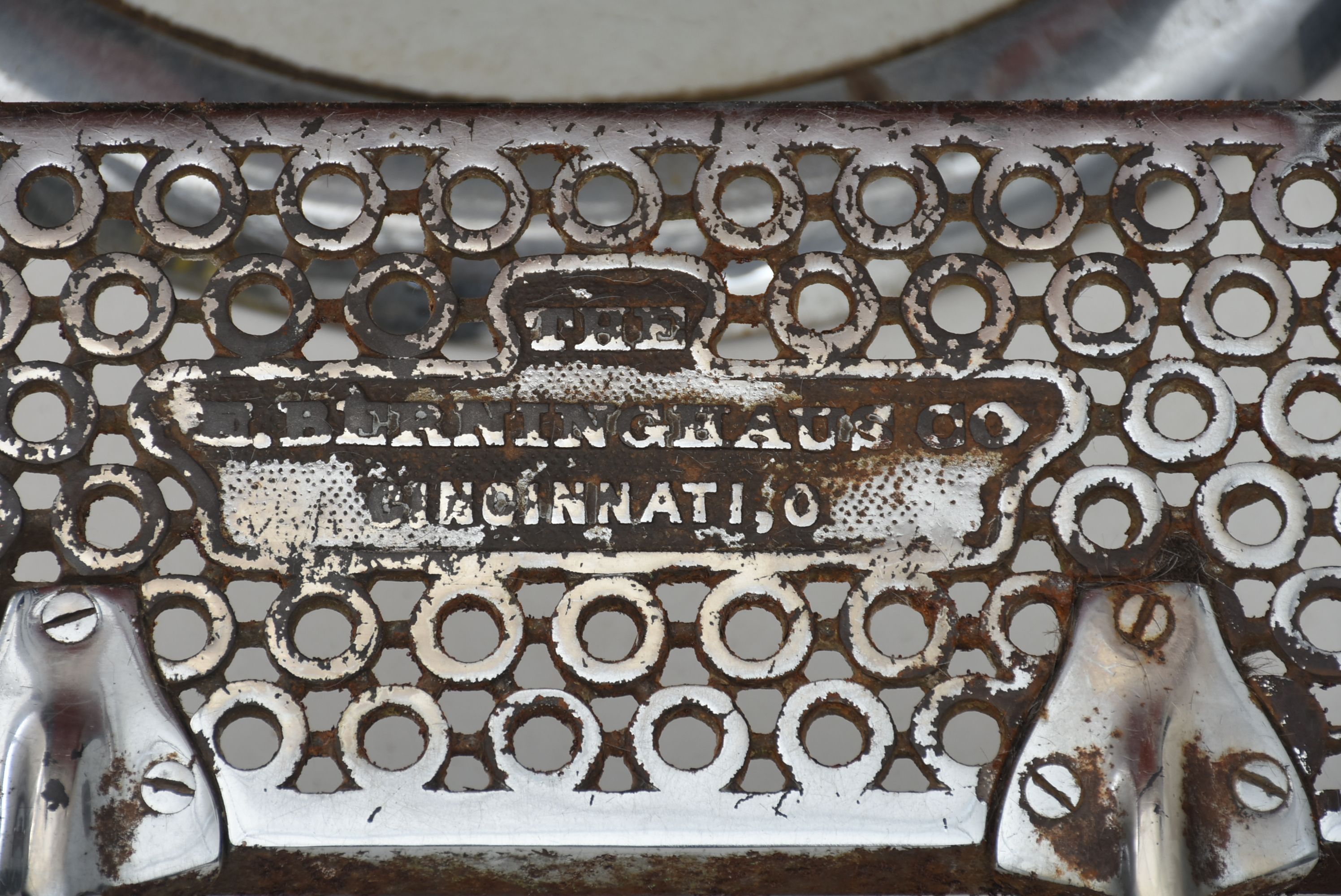 Early 20th Century Belmont Hercules Barber Chair