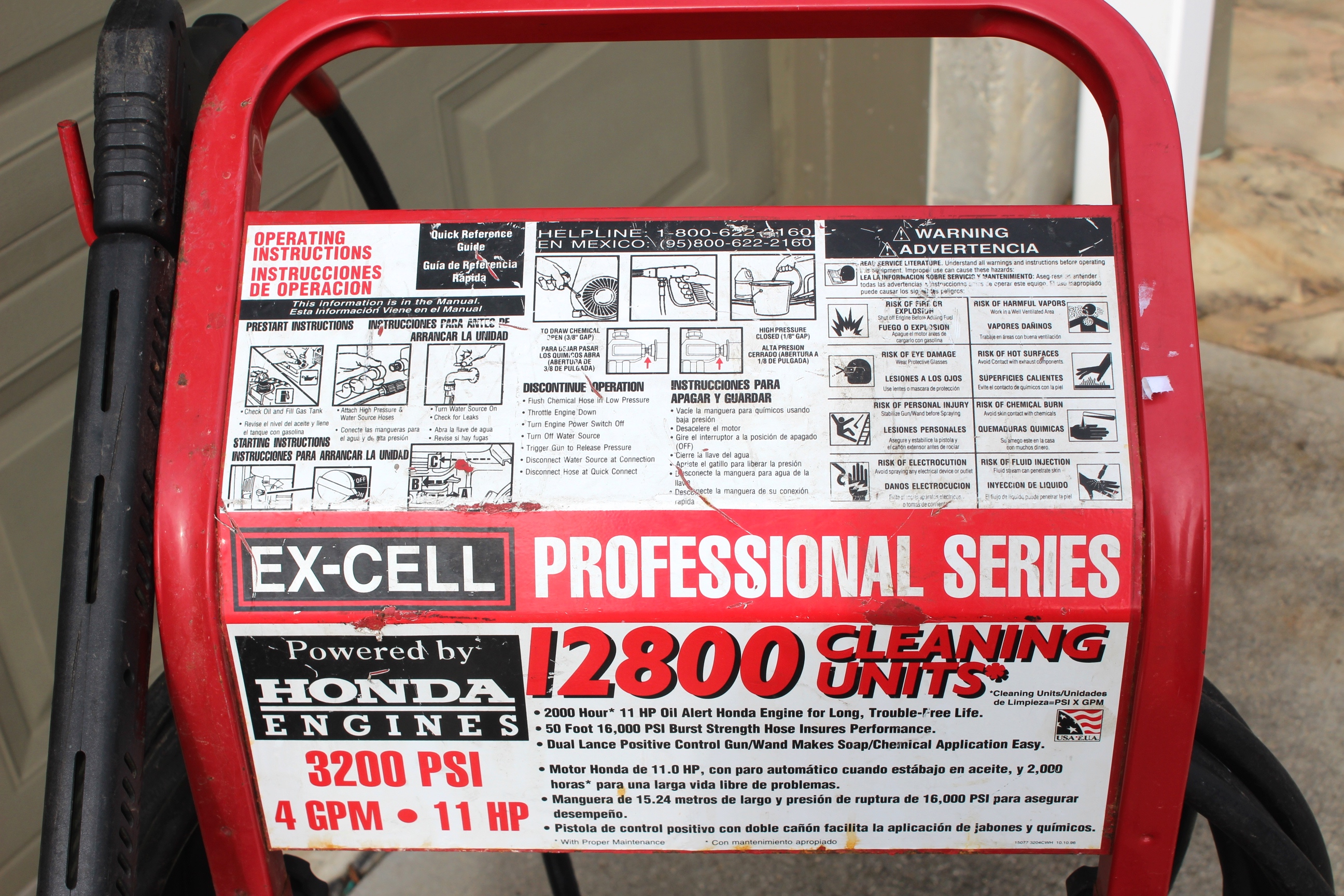 Ex-Cell Power Washer