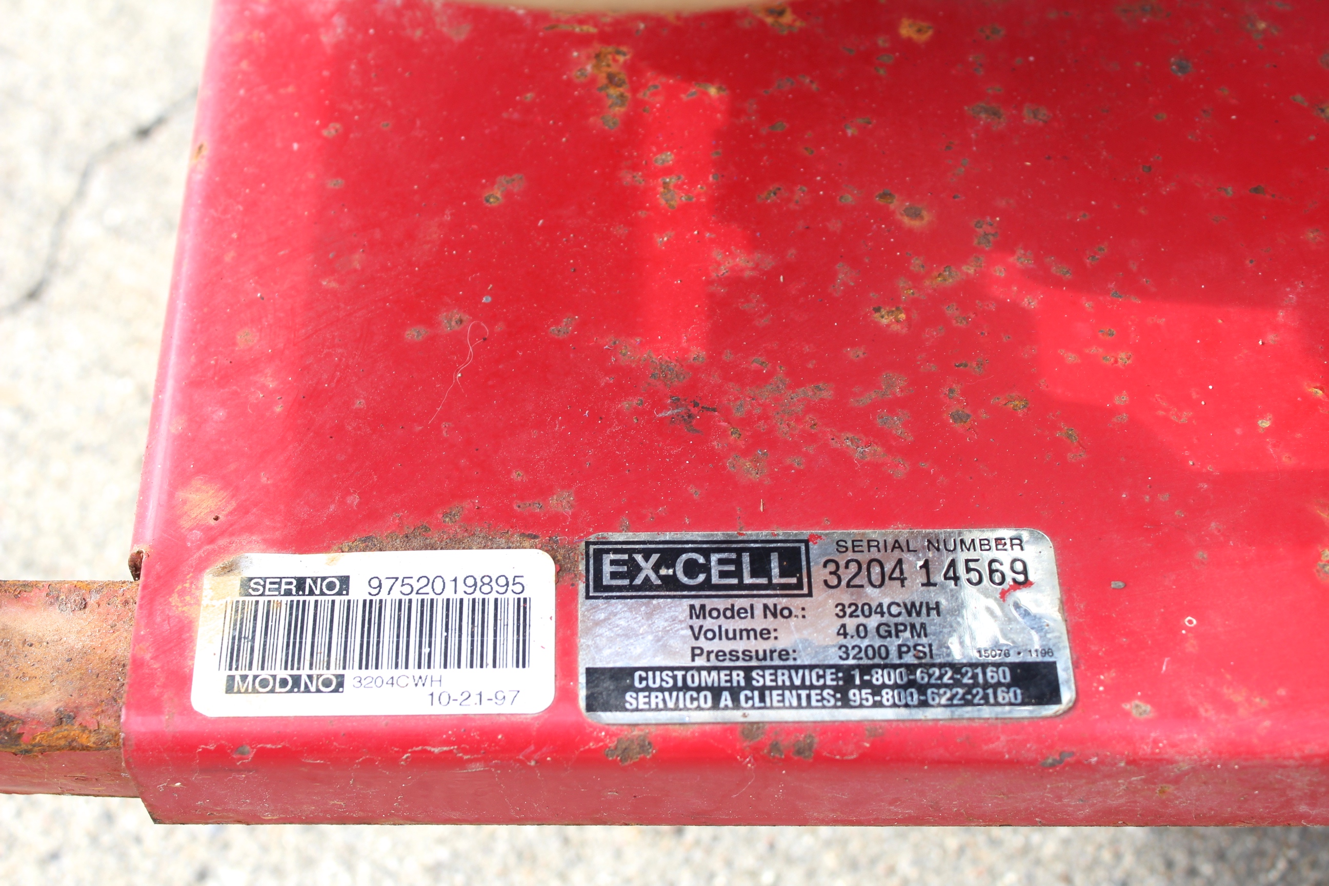 Ex-Cell Power Washer