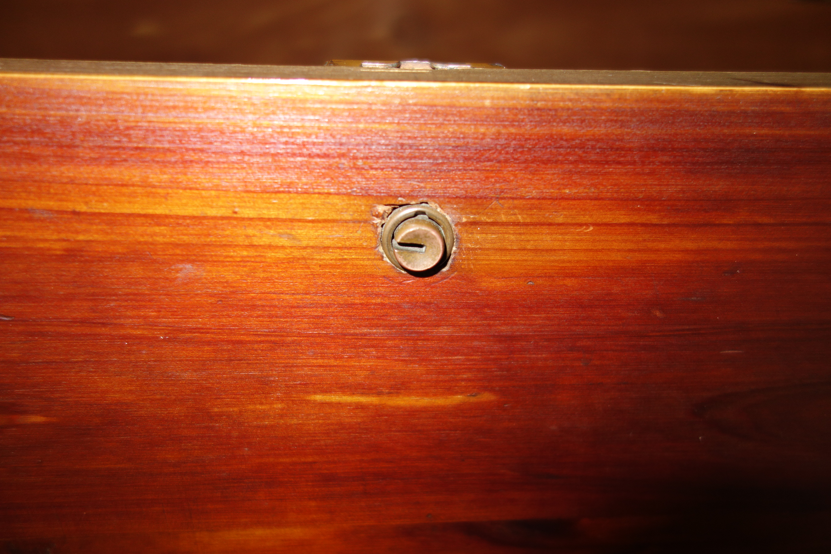 Vintage Cedar Hope Chest