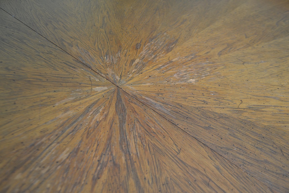 Vintage 1970s Henredon Dining Table & Six Chairs