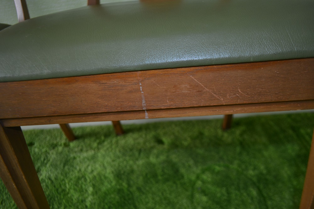 Pair Of Mid Century Modern Side Chairs By Lenoir Chair Company