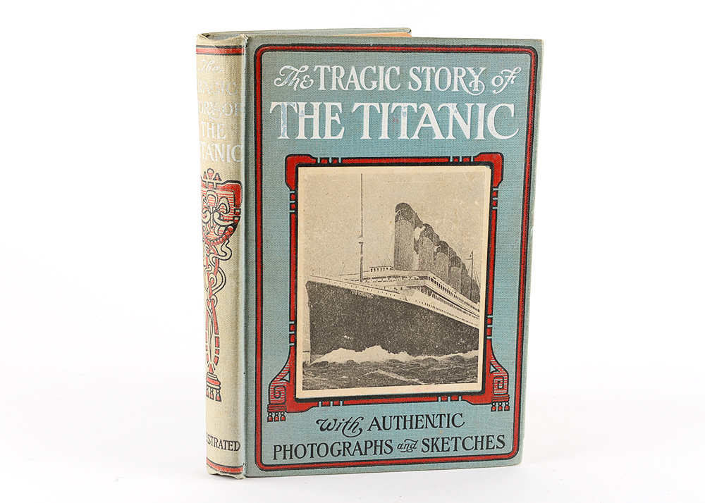 1912 'The Tragic Story of the Titanic' Hardcover Book